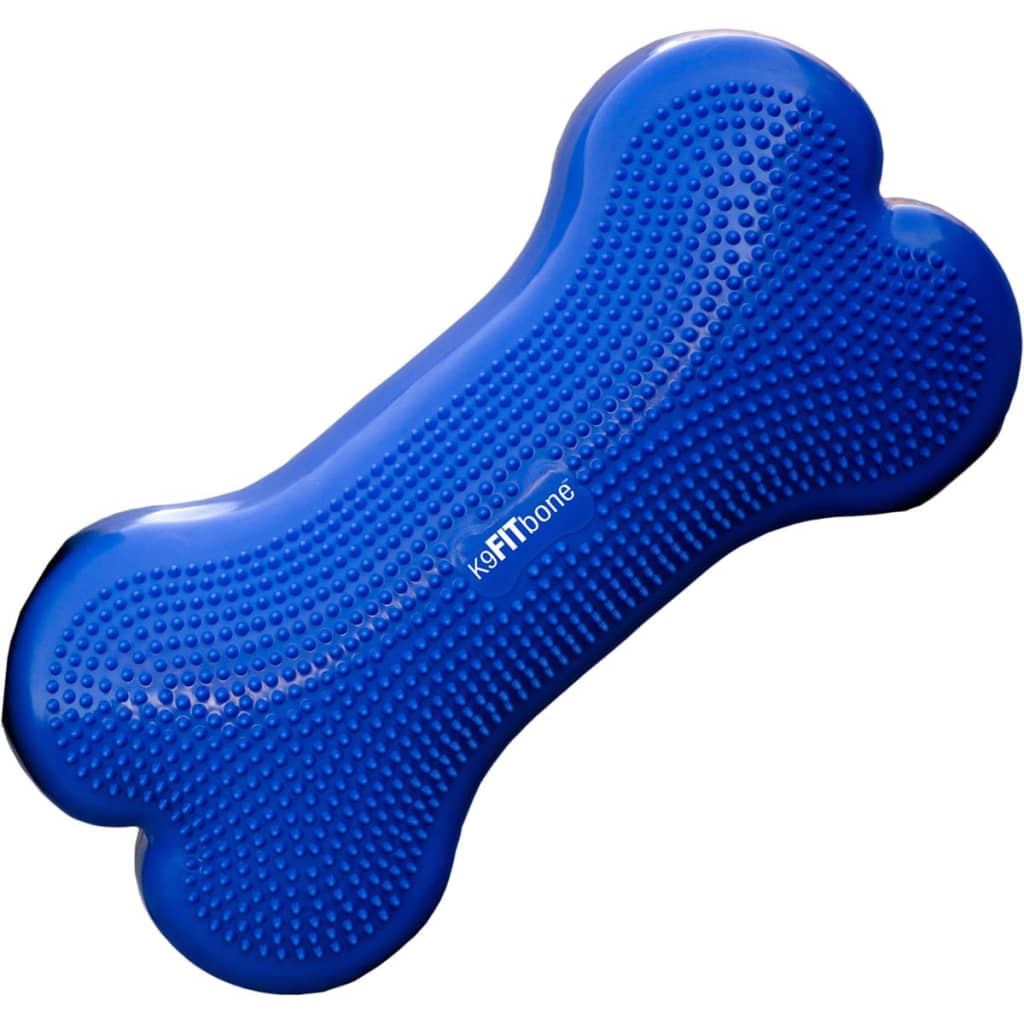 FitPAWS Plataforma equilíbrio p/ cães K9FITbone PVC azul FPK9BONEBL