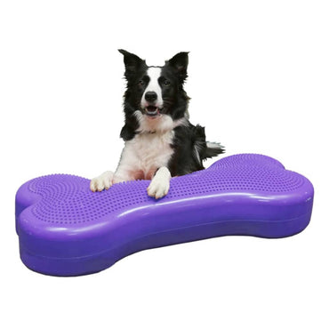 FitPAWS Plataforma equilíbrio p/ animais Giant K9FITbone PVC violeta