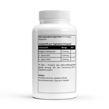 Omega 3 Triglyceride - 120 Softgels