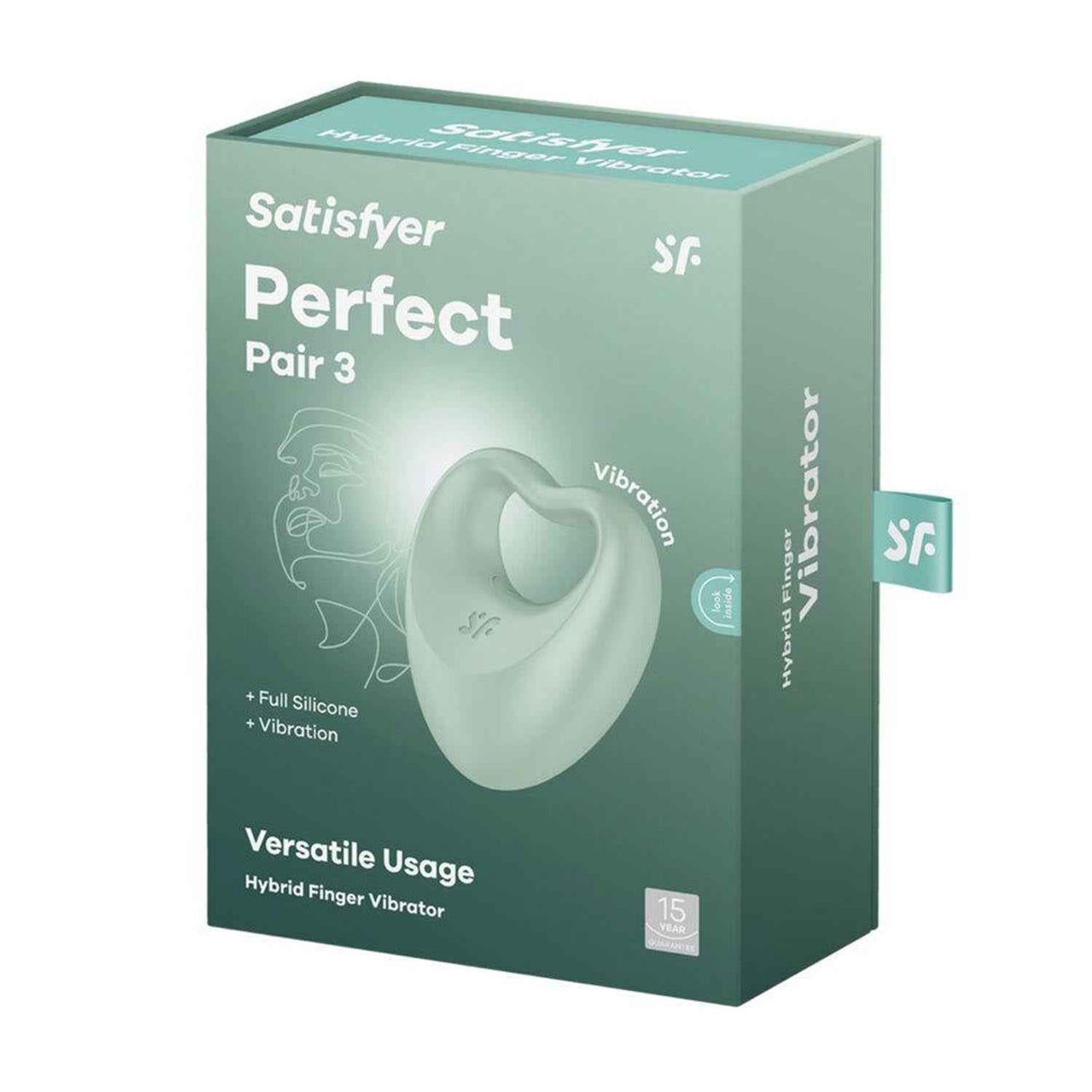 Satisfyer Versatile Usage Hybrid Finger Vibrador 1Un