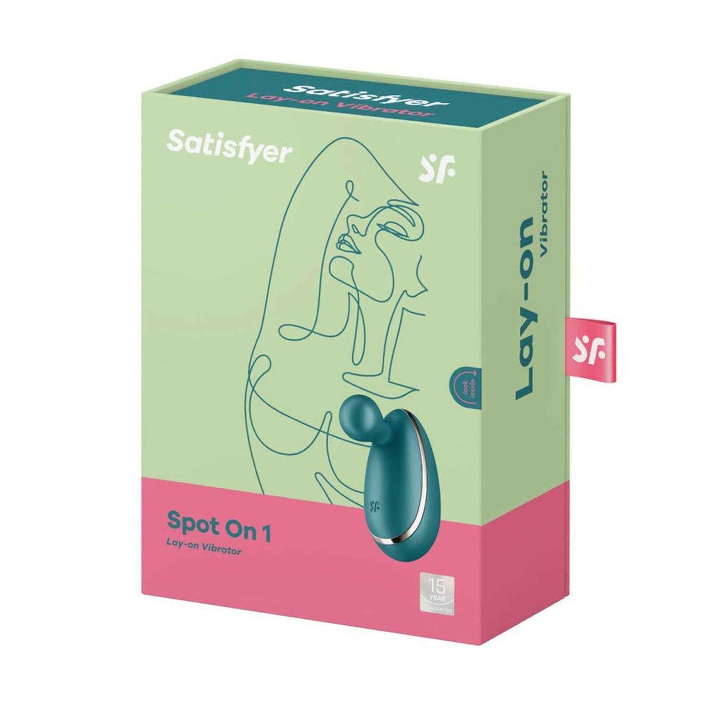 Satisfyer Spot On 1 Lay-On Vibrador Verde 1Un