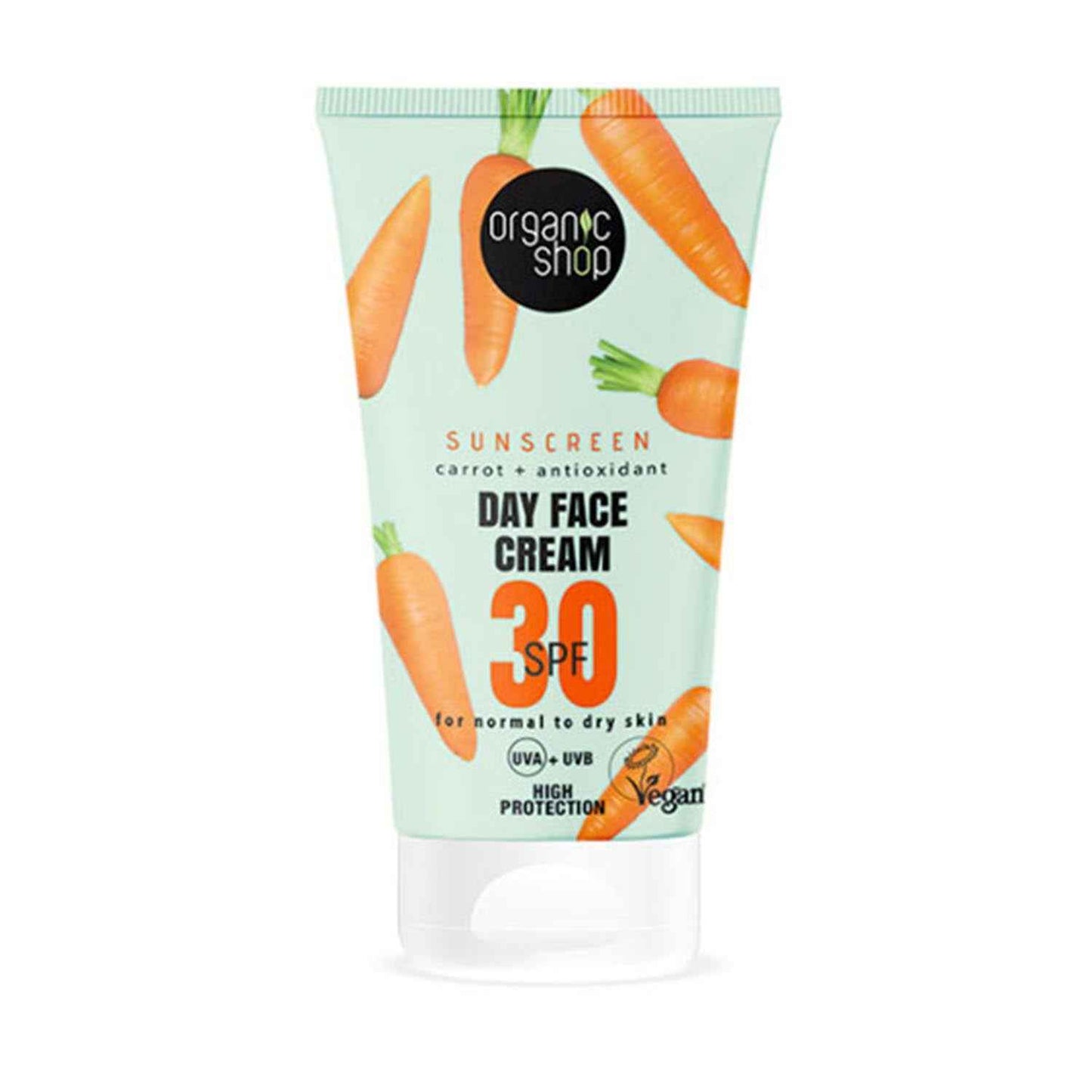 Organic Shop Carrot Creme Facial De Dia Spf30 50Ml