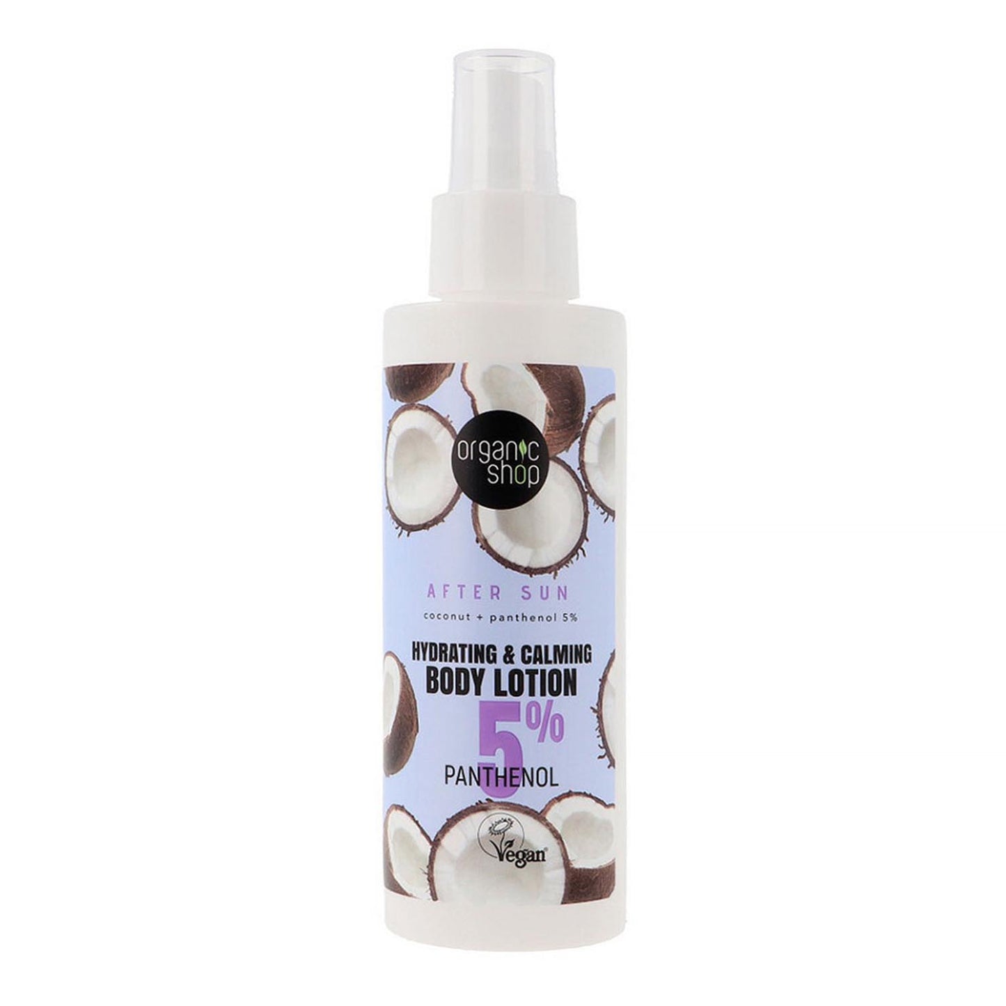 Organic Shop Coconut Locion Corporal Hidratante 5% Pantenol 150Ml