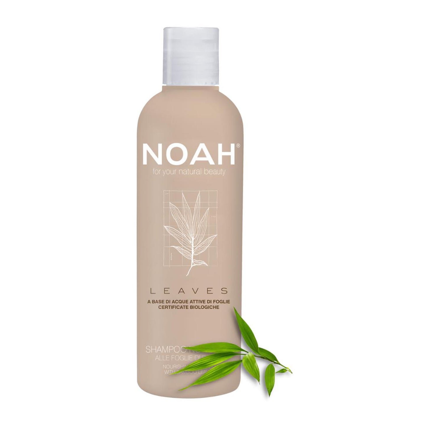 Noah Leaves Shampoo Nutritivo Bambu 250Ml