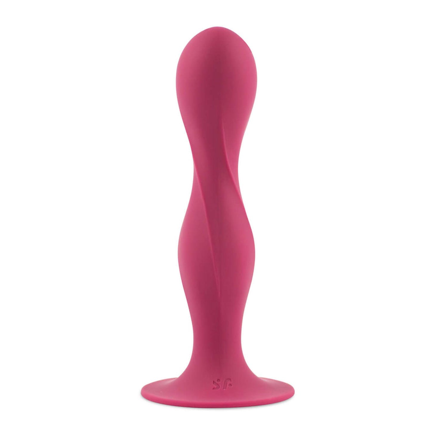 SATISFYER DOUBLE BALL-R RUMBLY KINETIC SENSATTION DILDO COLOR ROJO 1UN