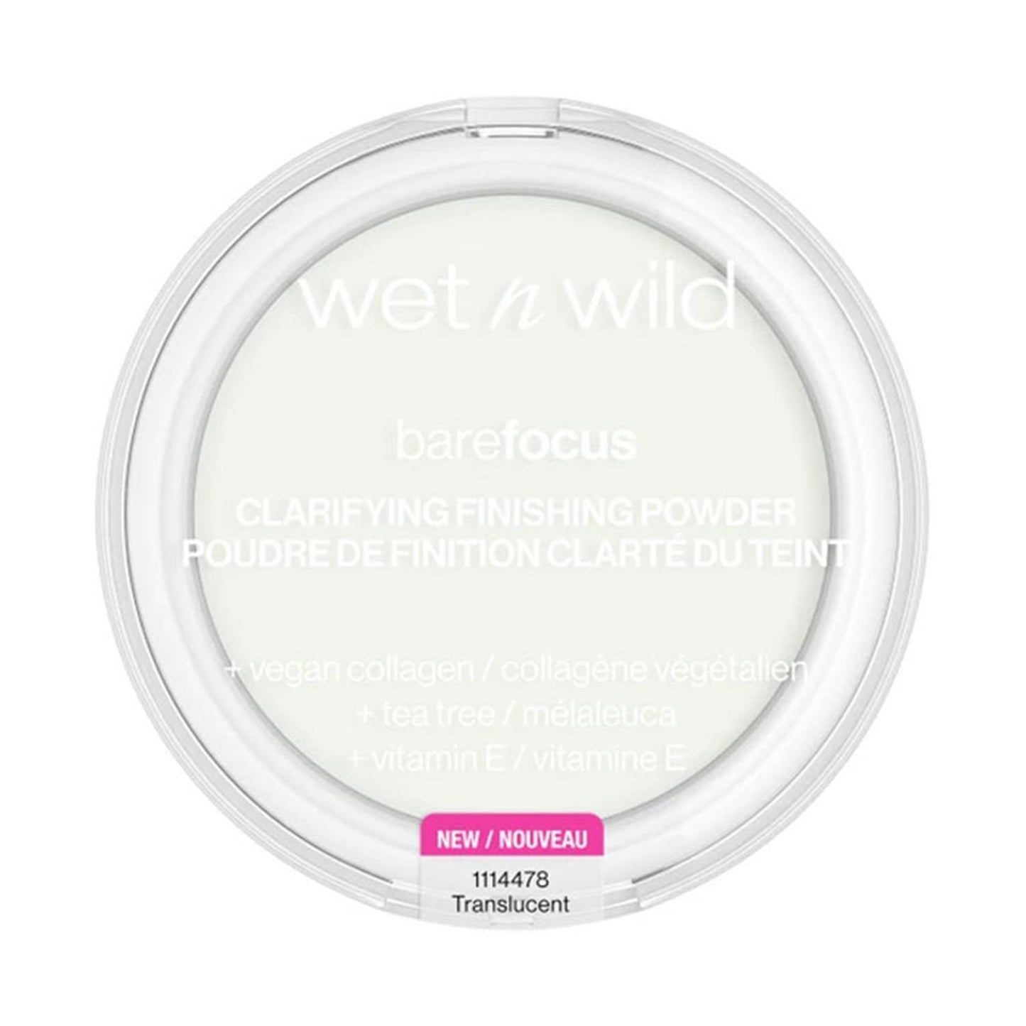 Wetn Wild Barefocus Clarifying Finish Powder Nslucent 1Un