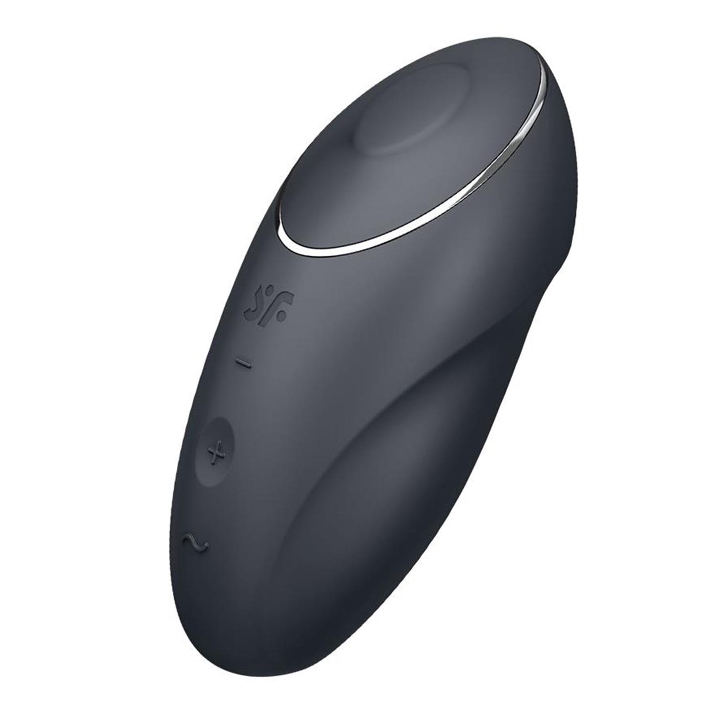 Satisfyer Tap Climax 1 Sensual Tapping Lay-On Vibrador Gris 1Un