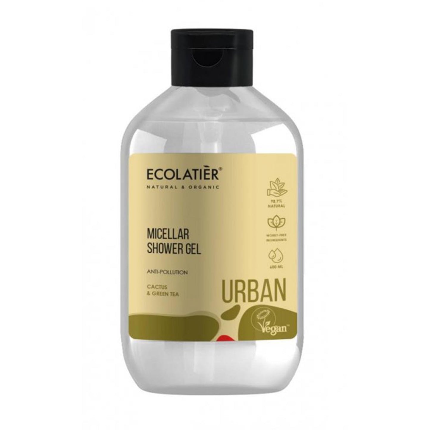 Ecolatier Micellar Anti-Pollution Gel De Baño Cactus 1Un