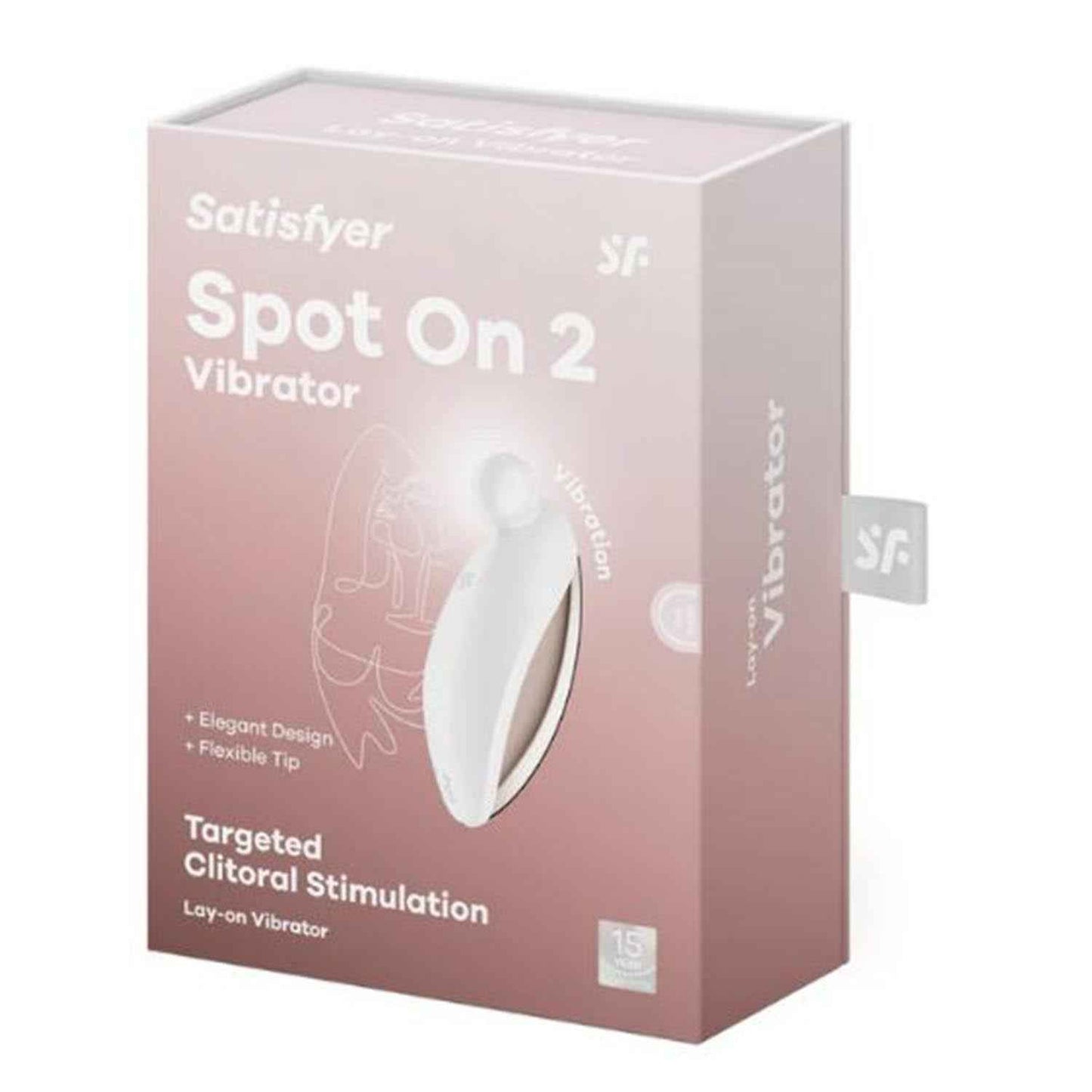 Satisfyer Spot On 2 Vibrador Blanco Estimulacion Del Clitoris 1Un