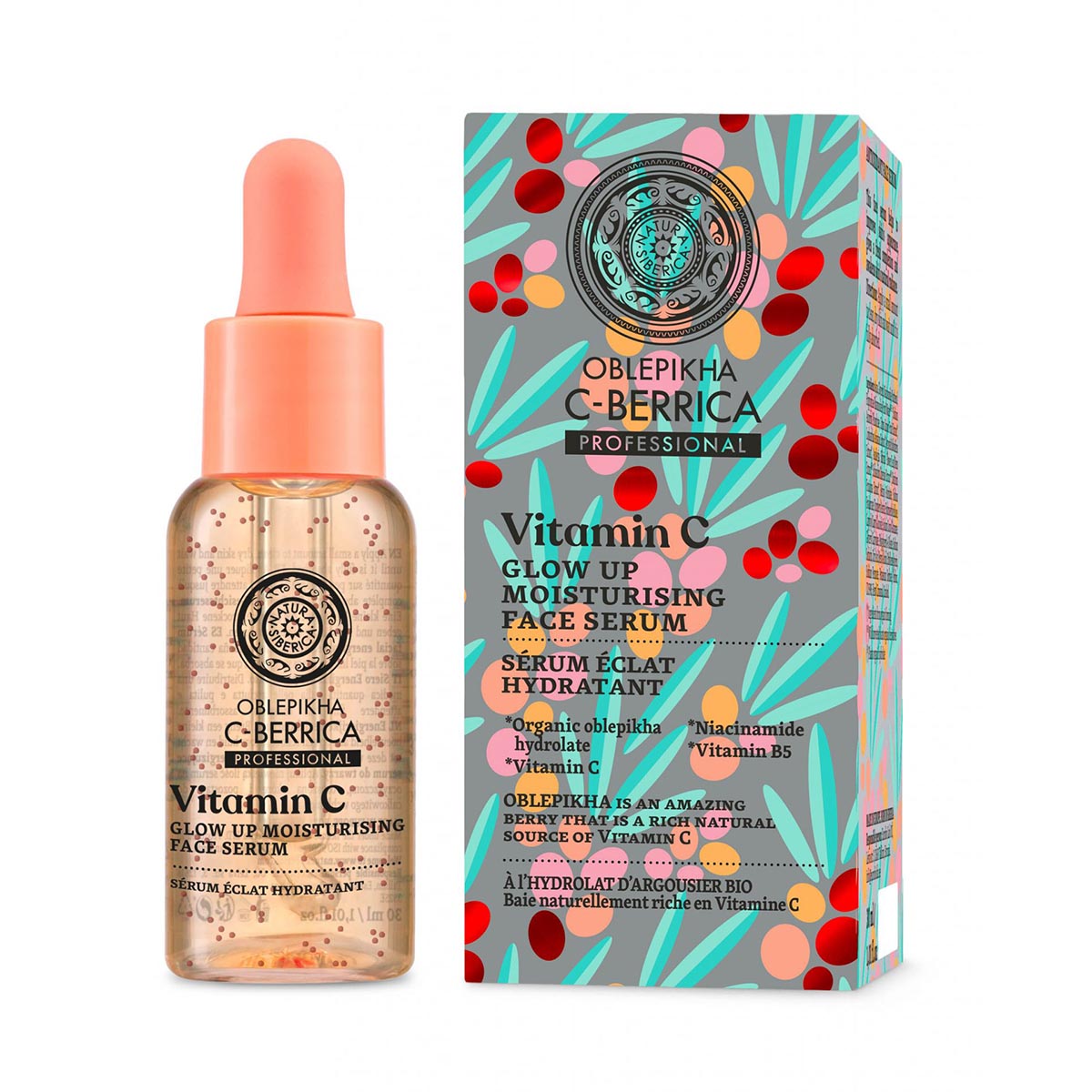 Natura Siberica Oblepikha C-Berrica Serum Facial Vitamin-C 30Ml