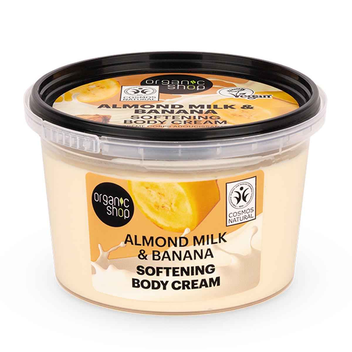 Organic Shop Almond Milk&Banana Creme Corporal 250Ml