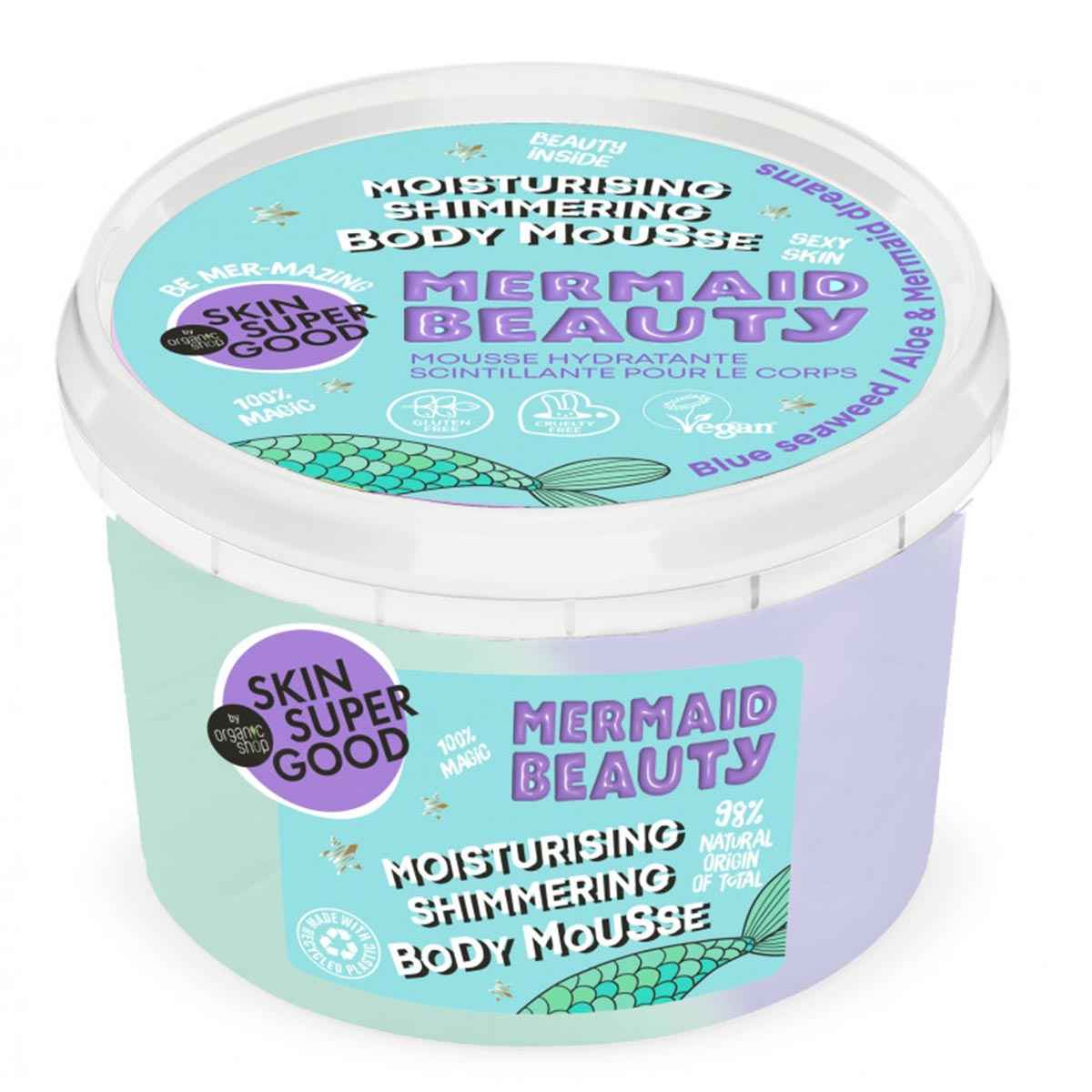 Natura Siberica Skin Super Good Mousse Exfoliante Mermaid Beauty 250Ml
