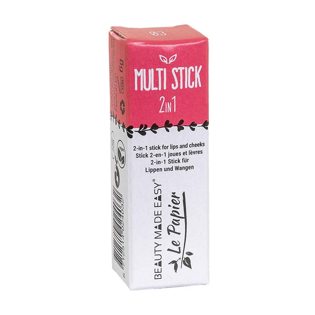 Beauty Made Easy Le PaPér Multi-Stick 03 Rosa 1Un