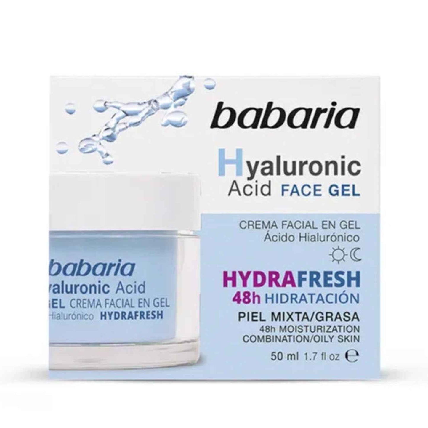 Babaria Acido Hyaluronico Gel Facial 50Ml