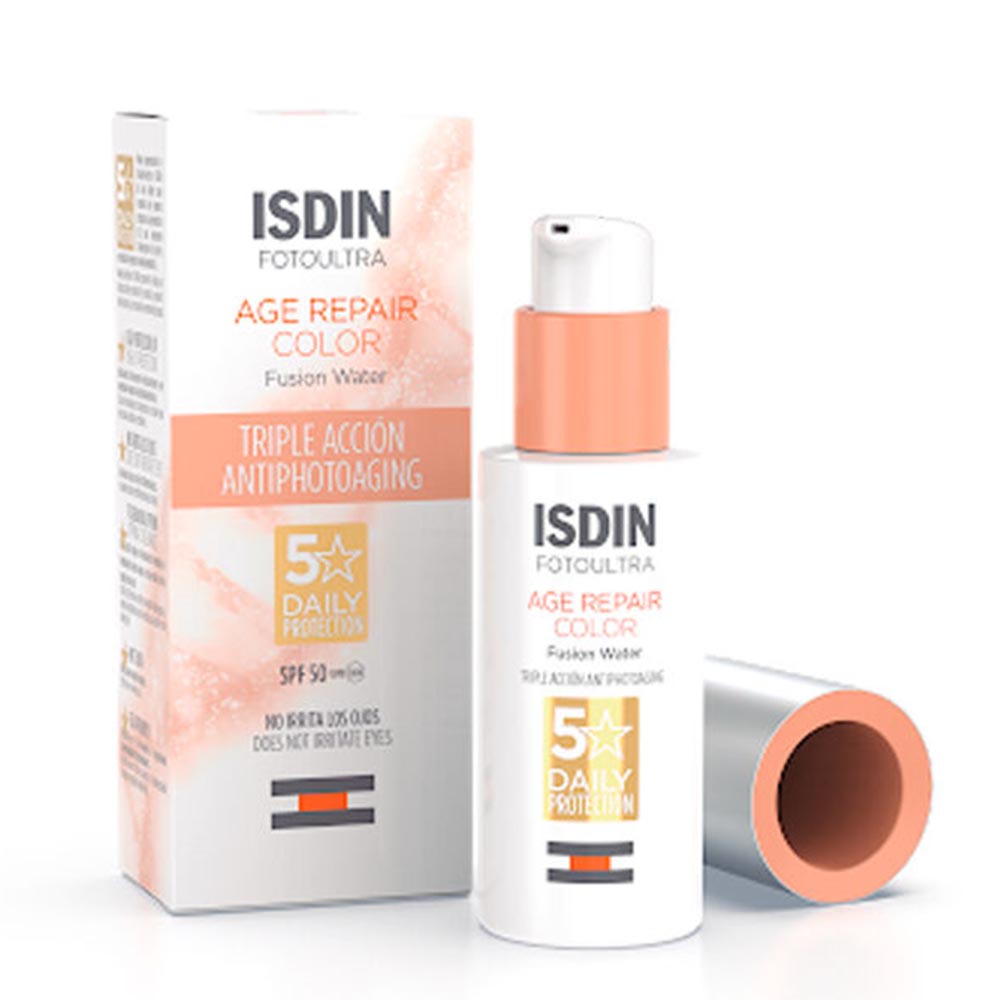 Isdin Fotoultra Age Repair Fusion Water Color Crema Spf50 Triple Accion 50Ml