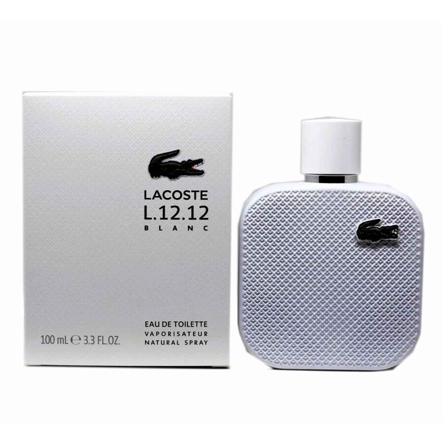 Lacoste Eau Lacoste L.12.12 Blanc Men Eau De Toilette 100Ml Vaporizador