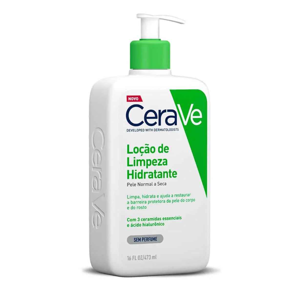 Cerave Hidratante Locion Limpezaa Pél Normal A Seca Sin Perfume 473Ml