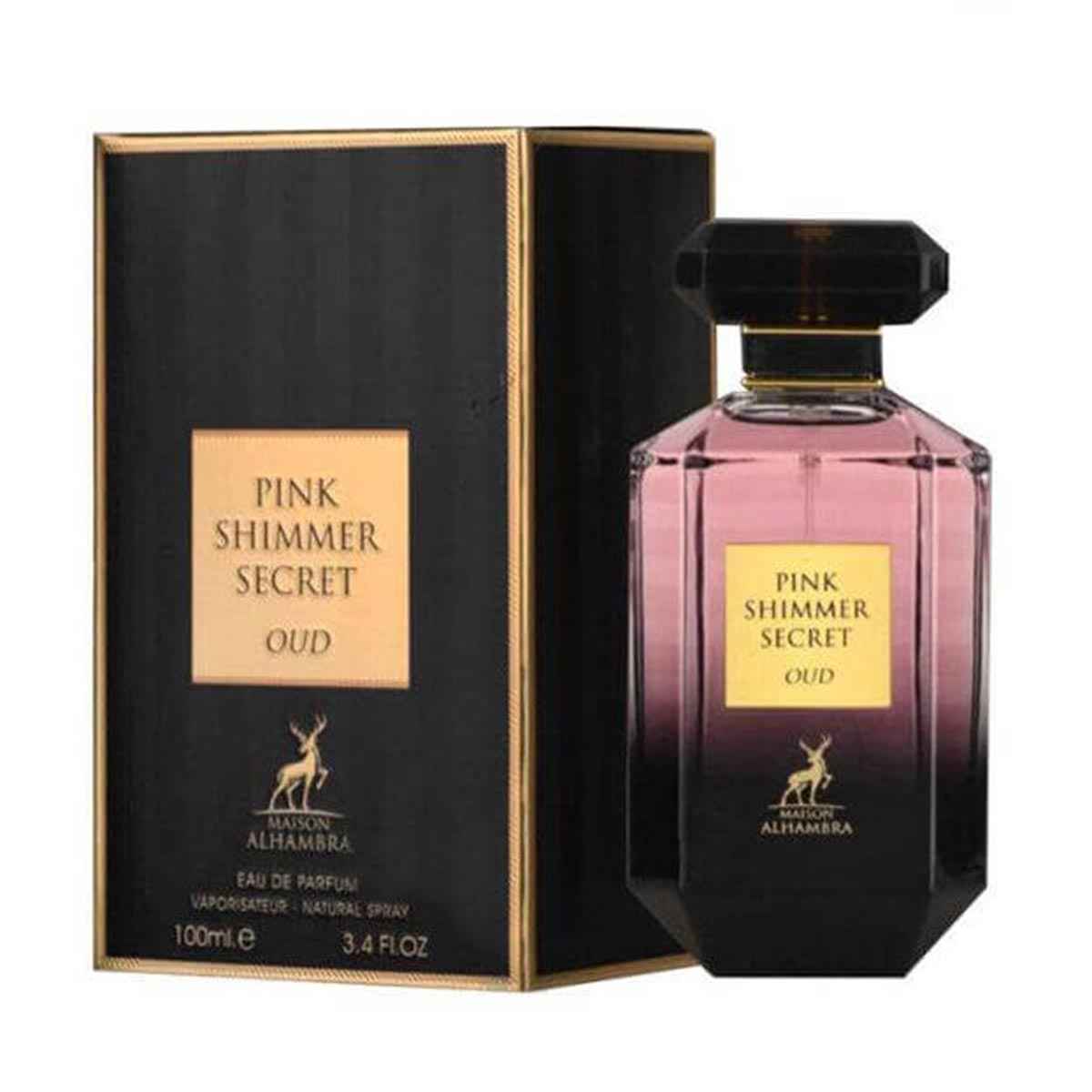Maison Alhambra Pink Shimmer Secret Oud Eau De Parfum 100Ml