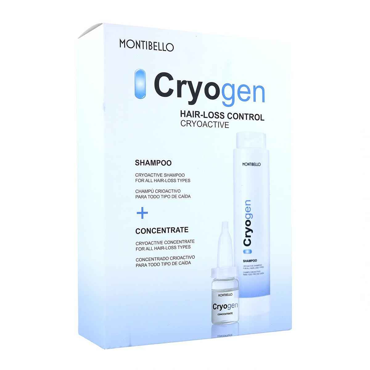 Montibel-Lo Cryogen Shampoo Anti-Perdida 300Ml + Concentrado Capilar 1U.