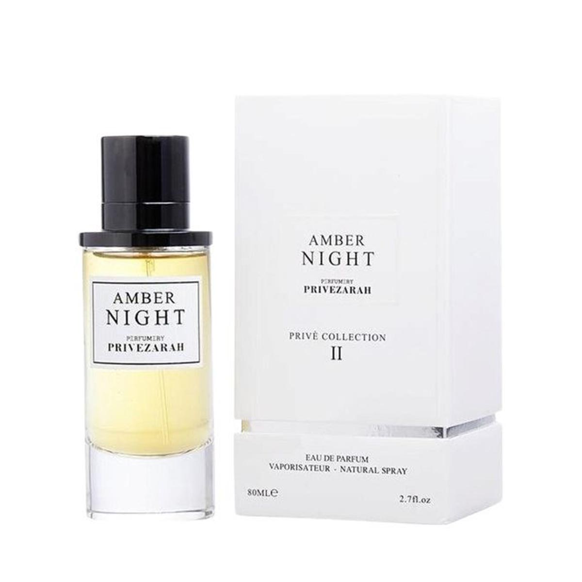 Privezarah Amber Night Eau De Parfum Prive Collection Ii 80Ml Vaporizador