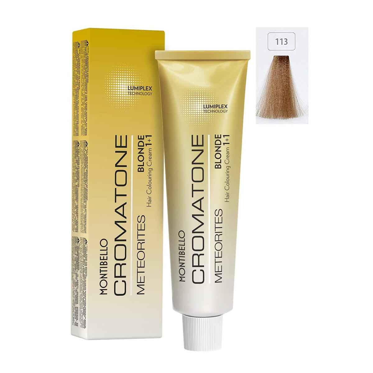 Montibel-Lo Cromatone Meteorites Creme Colorante De Cabelo Nº113 Rubio 1Un