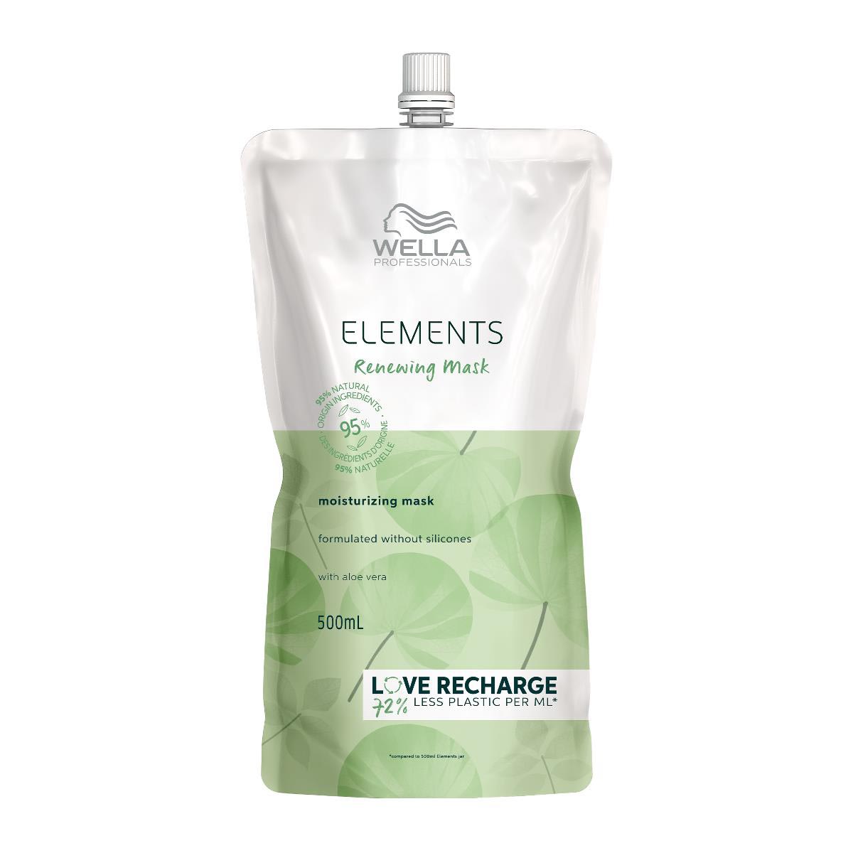 Wella Elements Renewing Moisturizing Mask Aloe Vera 500Ml