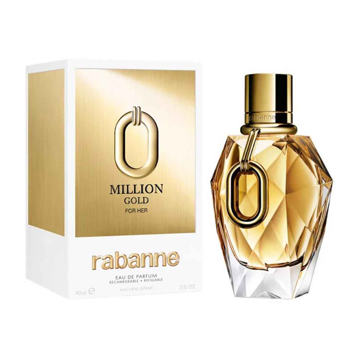 Paco Rabanne Million Gold Her Eau De Parfum 90Ml Vaporizador