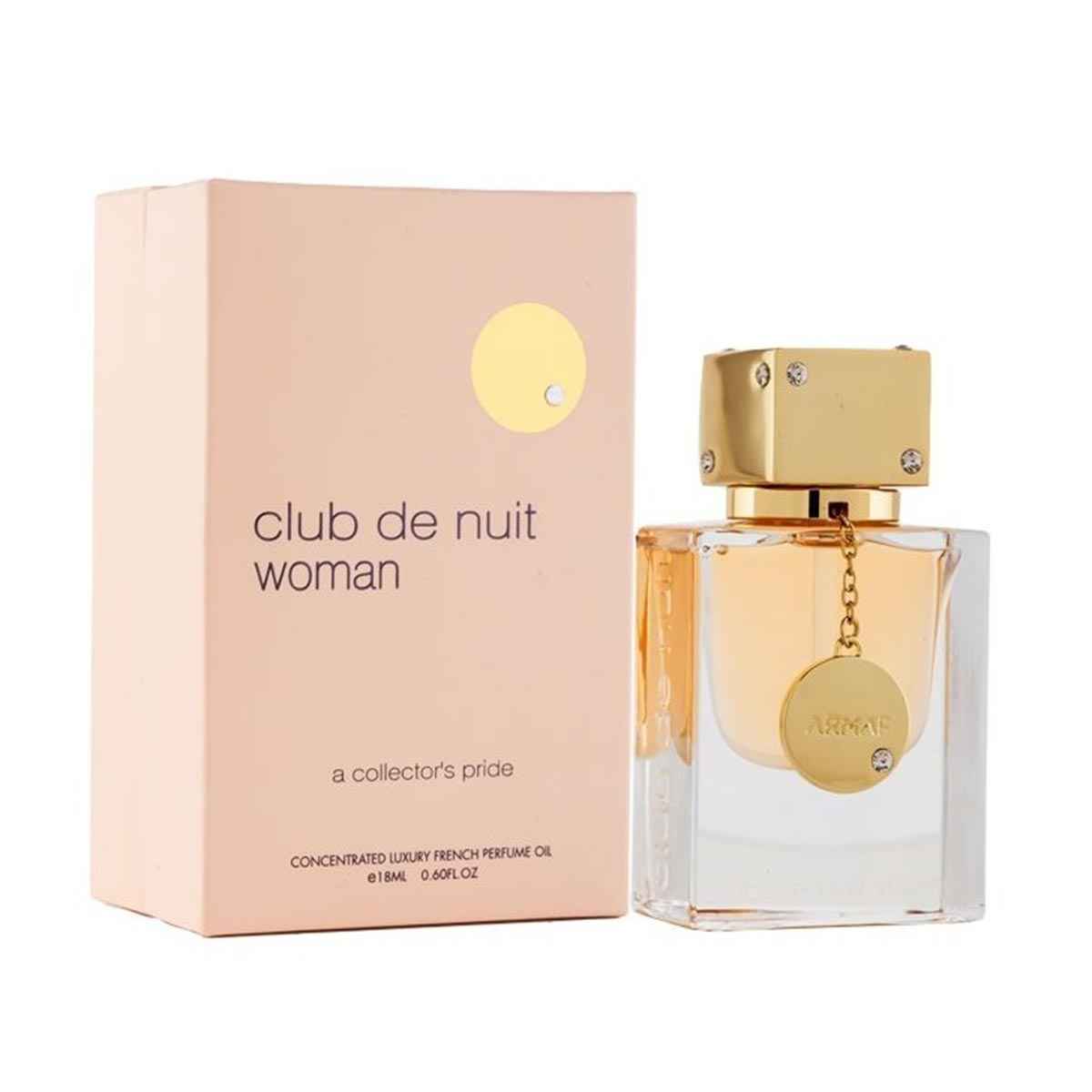 Armaf Club De Nuit Aceite Perfumado Concentrado For Woman Collectors Pride 18Ml