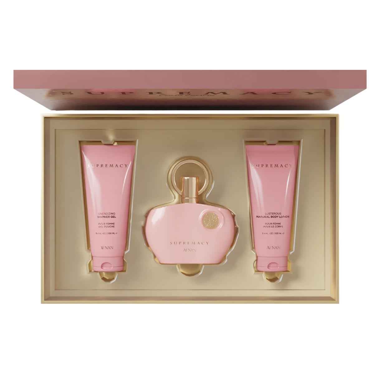 Afnan Supremacy Eau De Parfum Pour Femme 100Ml + Gel De Baño 100Ml + Locion Corporal Perfumada 100Ml