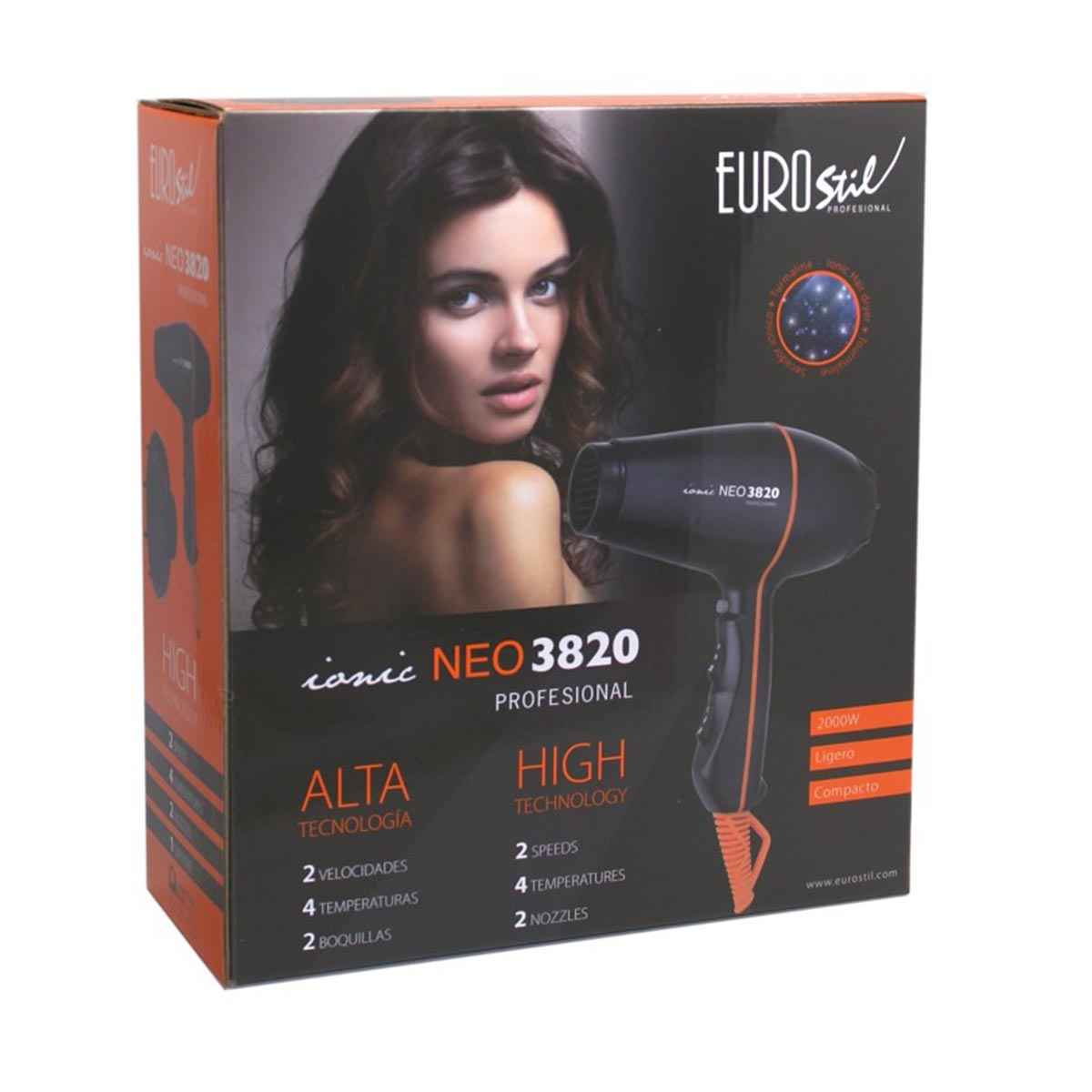 Eurostil Ionic Neo3820 Profesional Secador 2000W 1Un