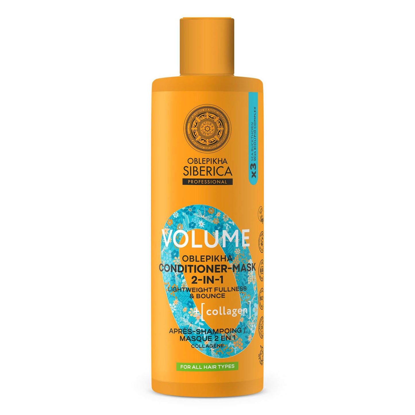 OBLEPIKHA VOLUME COLLAGEN MASCARILLA ACONDICIONADOR 2IN1 400ML