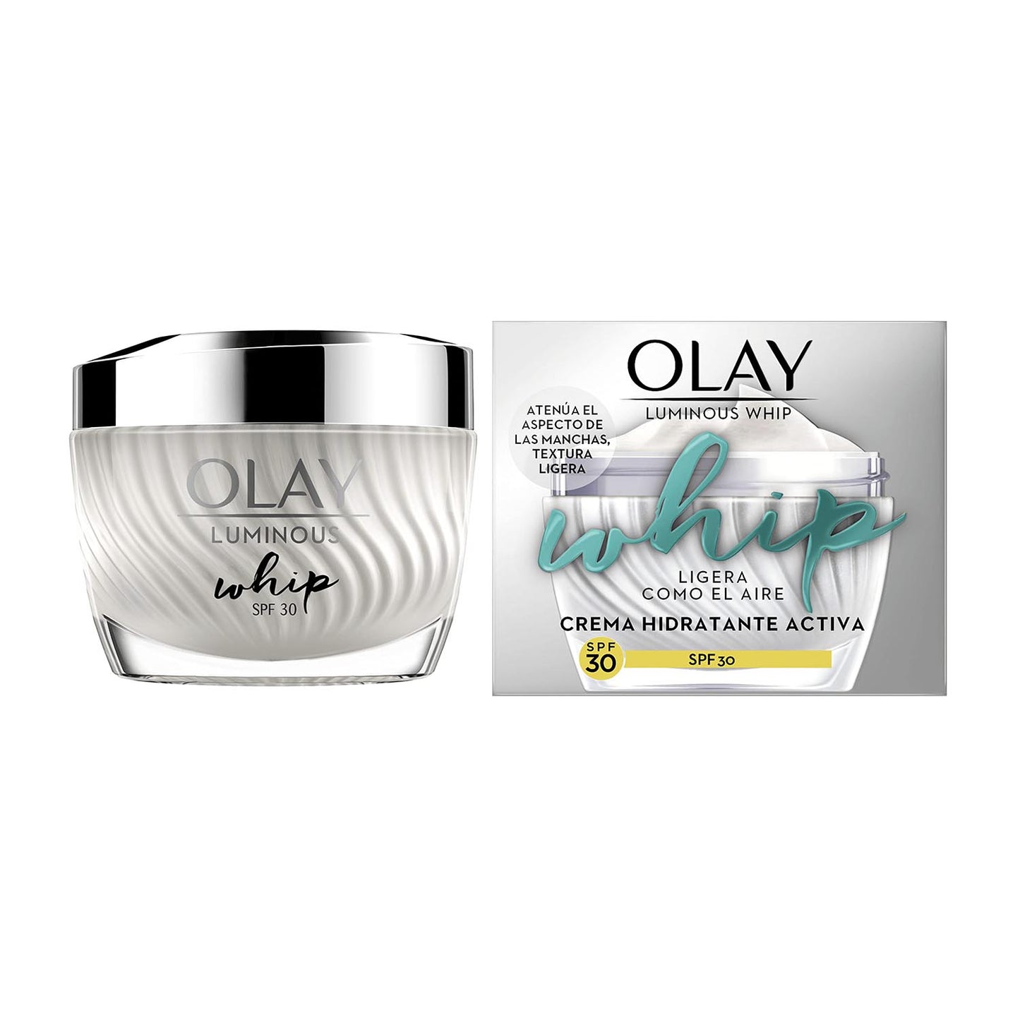 OLAY LUMINOUS WHIP CREMA ACTIVA HIDRATANTE SPF30 50ML