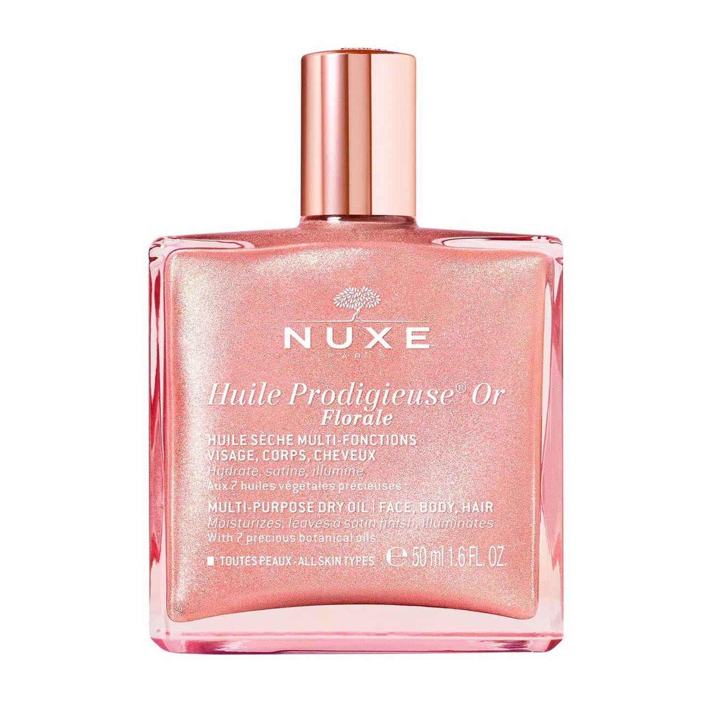 Nuxe Florale Aceite Seco Multi-Proposito Todo Tipo De Péles 50Ml