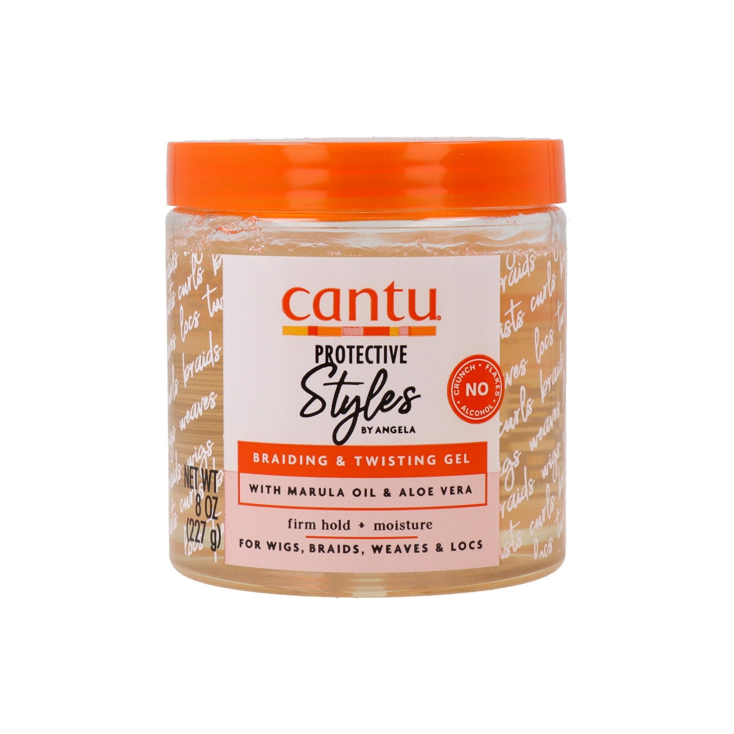 Cantu Protective Styles Gel Fijador Fuerte Aloe Vera 227Gr