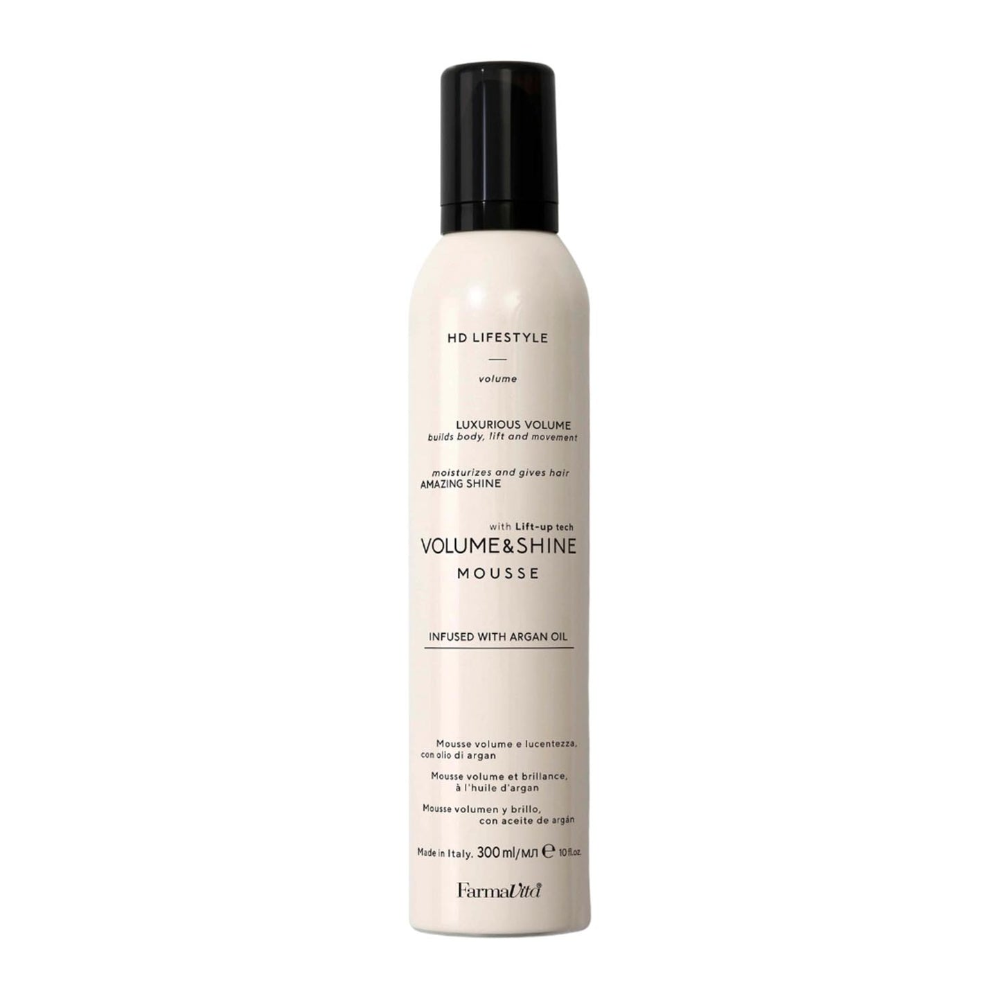 FARMAVITA VOLUME & SHINE ESPUMA ACEITE DE ARGAN 300ML