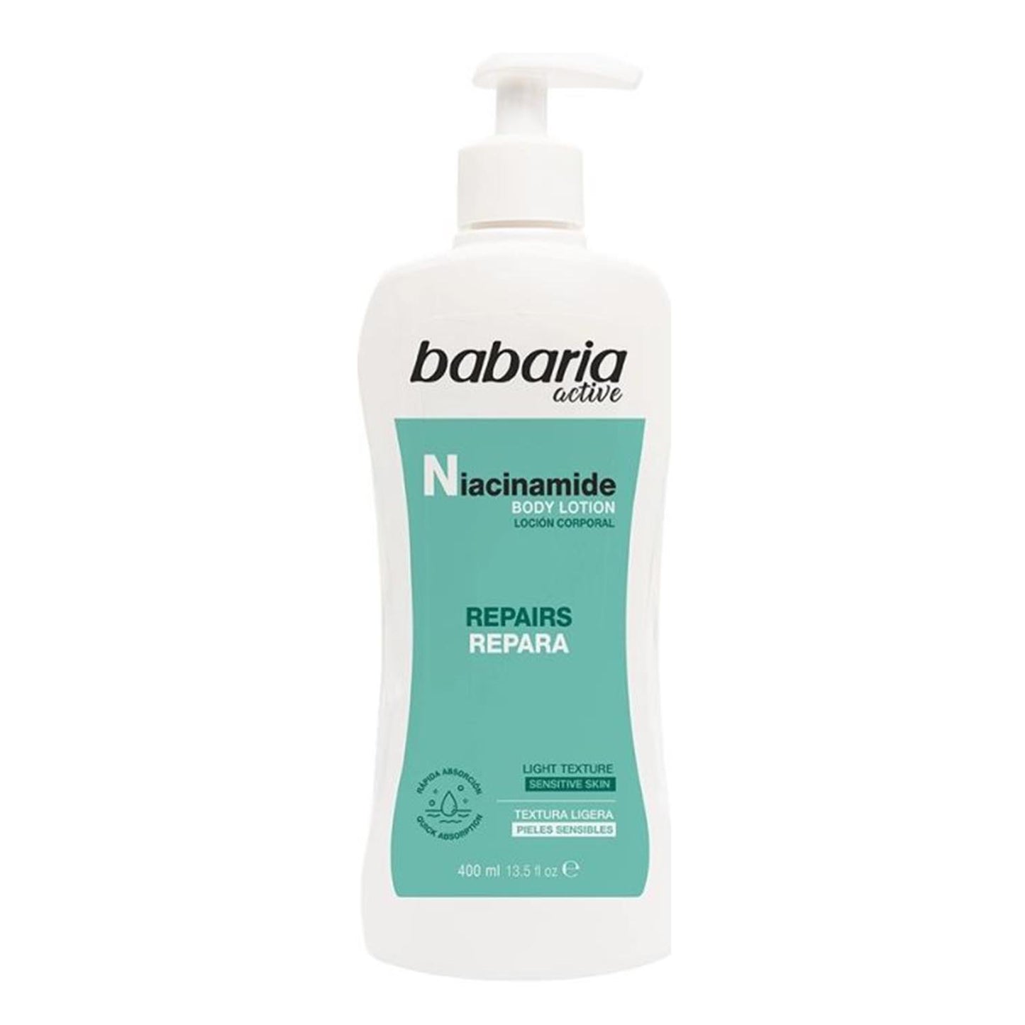 Babaria Active Niacinamide Locion Corporal Péles Sensibles Con Difusor 400Ml