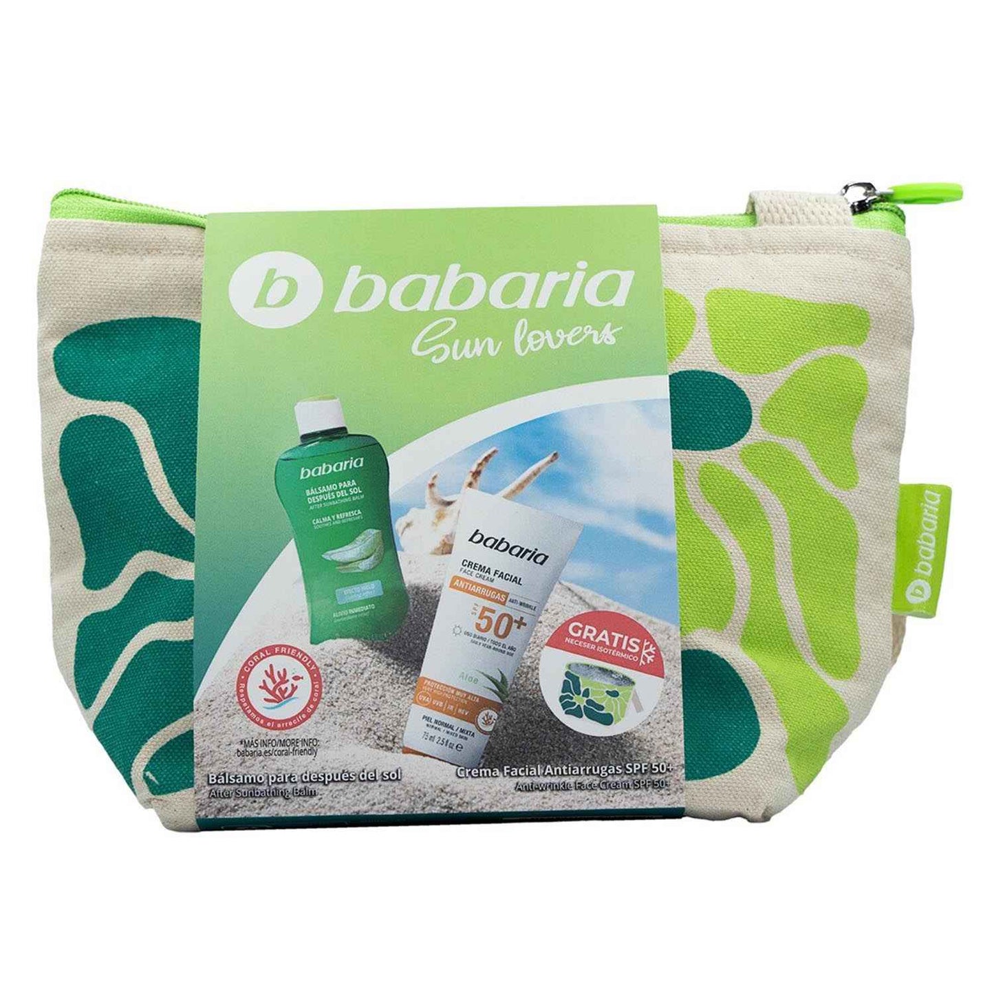 Babaria Protector Creme Facial Spf50+ 75Ml + Balsamo After Sun 1U