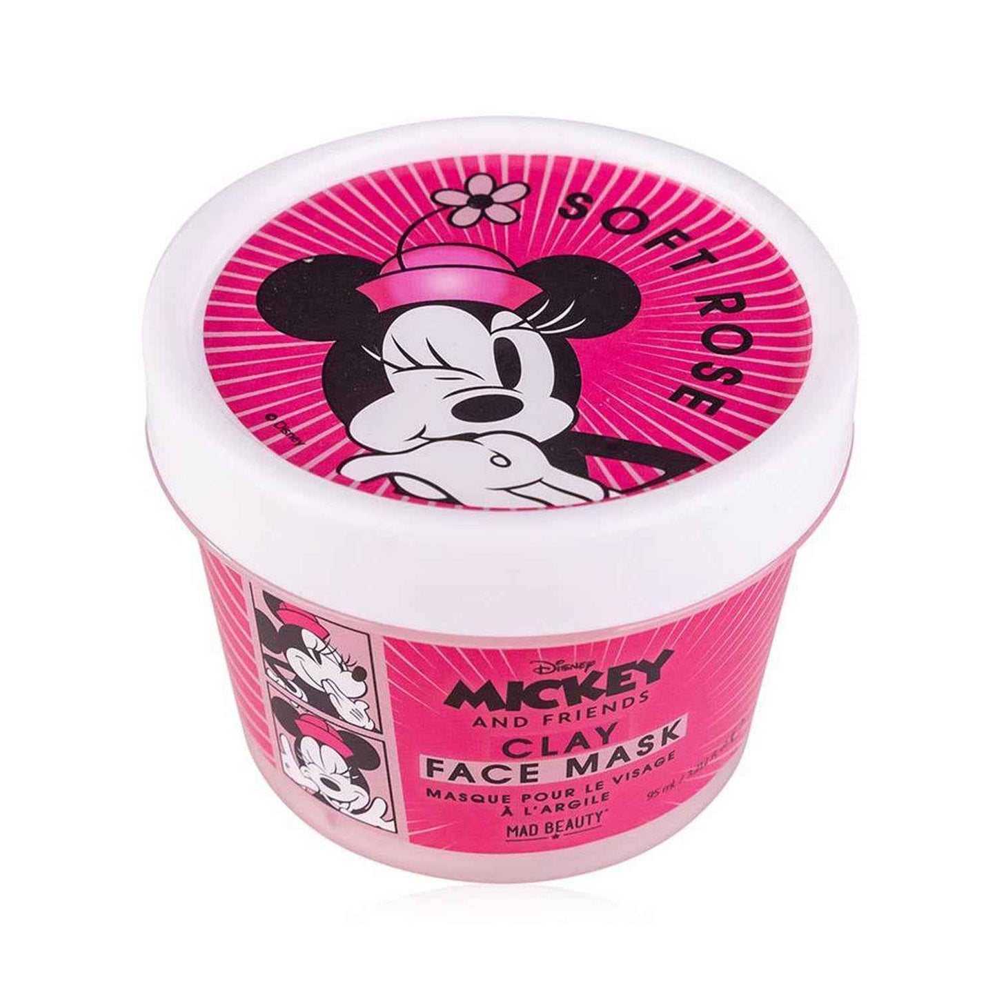 Disney Mickey And Friends Clay Mascára Facial Rosas 90Ml