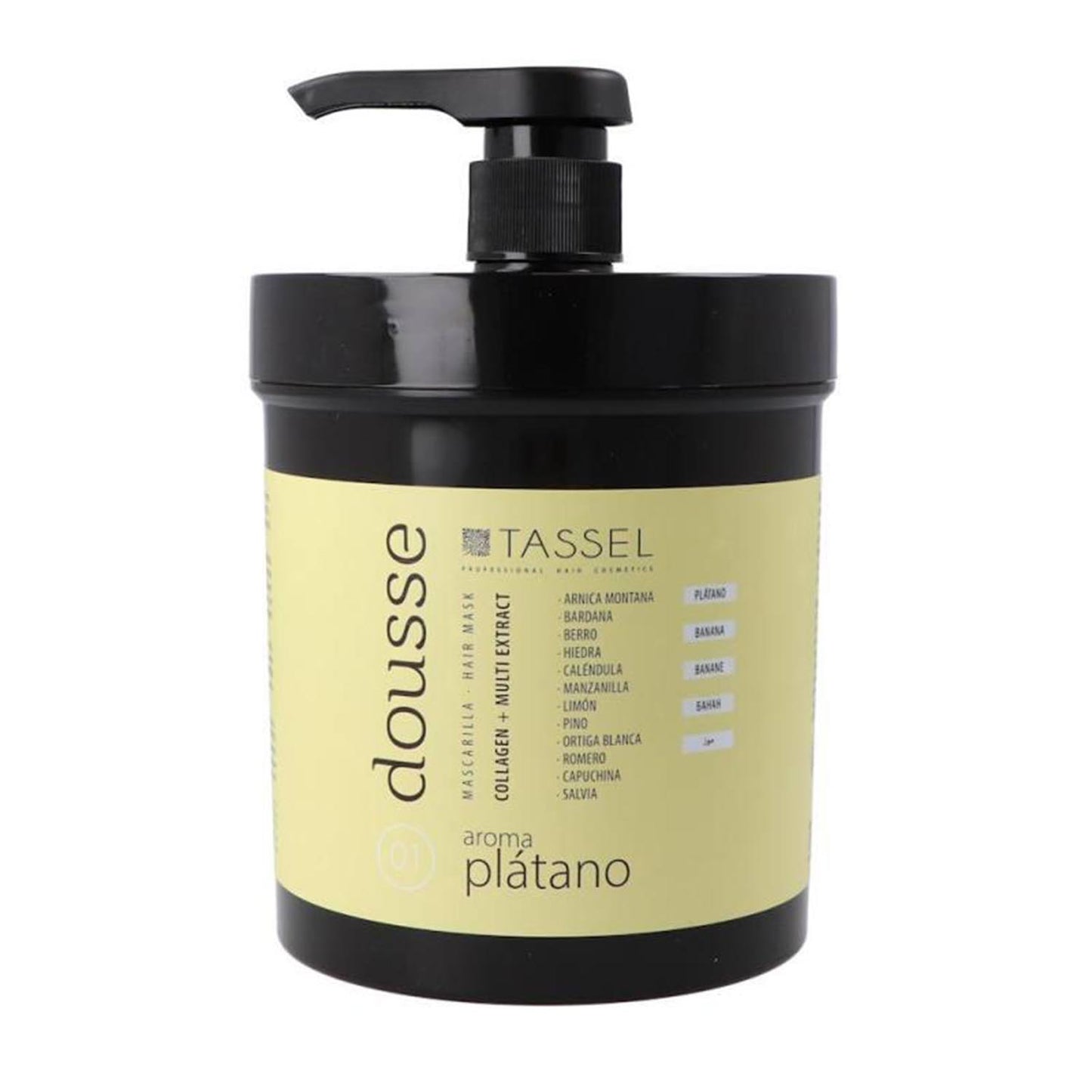 Eurostil Dousse Collagen+ Mascára Capilar Multi-Extract Plantano 500Ml