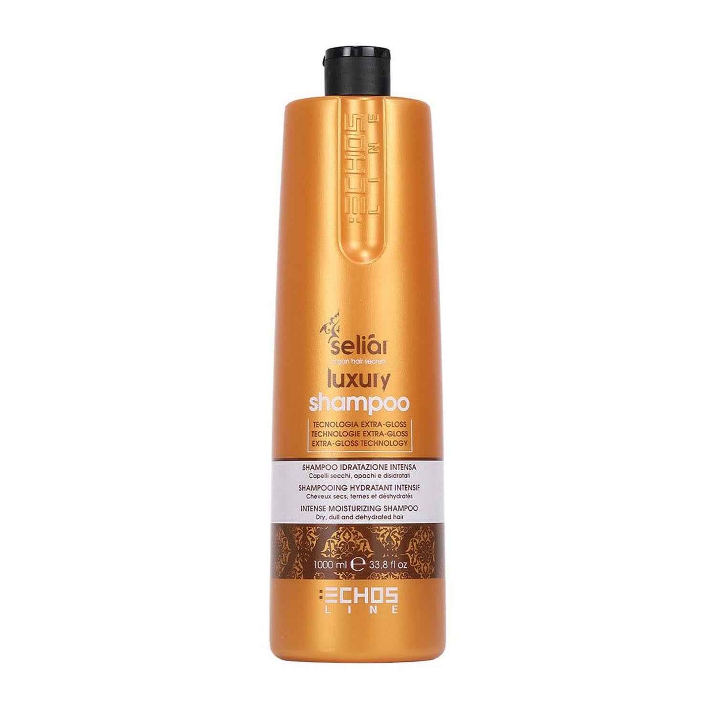 Echosline Seliar Luxury Intense Moisturizing Shampoo Cabelo Seco 1000Ml