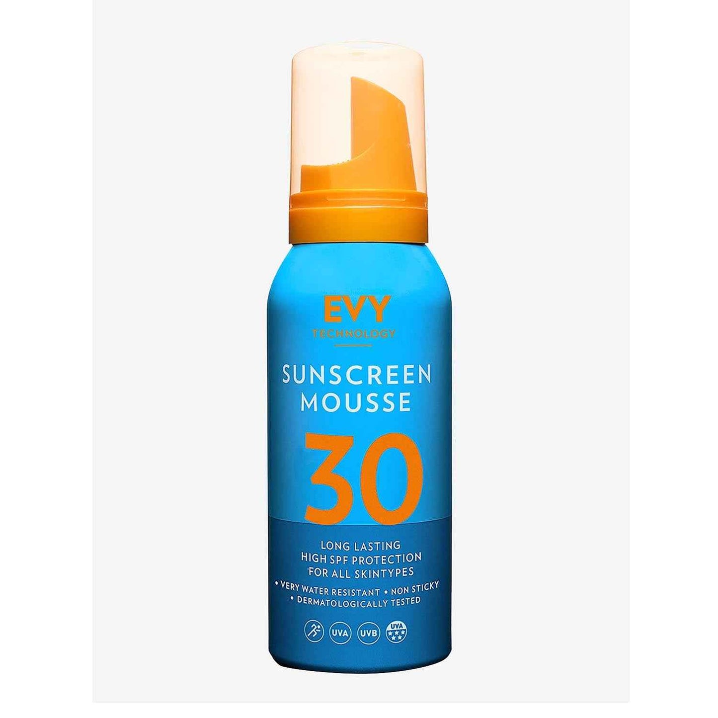 Evy Technology Spf30 Espuma Protectora Para Todo Tipo De Péles 100Ml