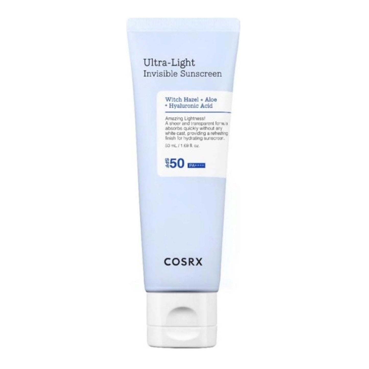 Cosrx Ultra-Light Invisible Creme Protectora Spf50 50Ml