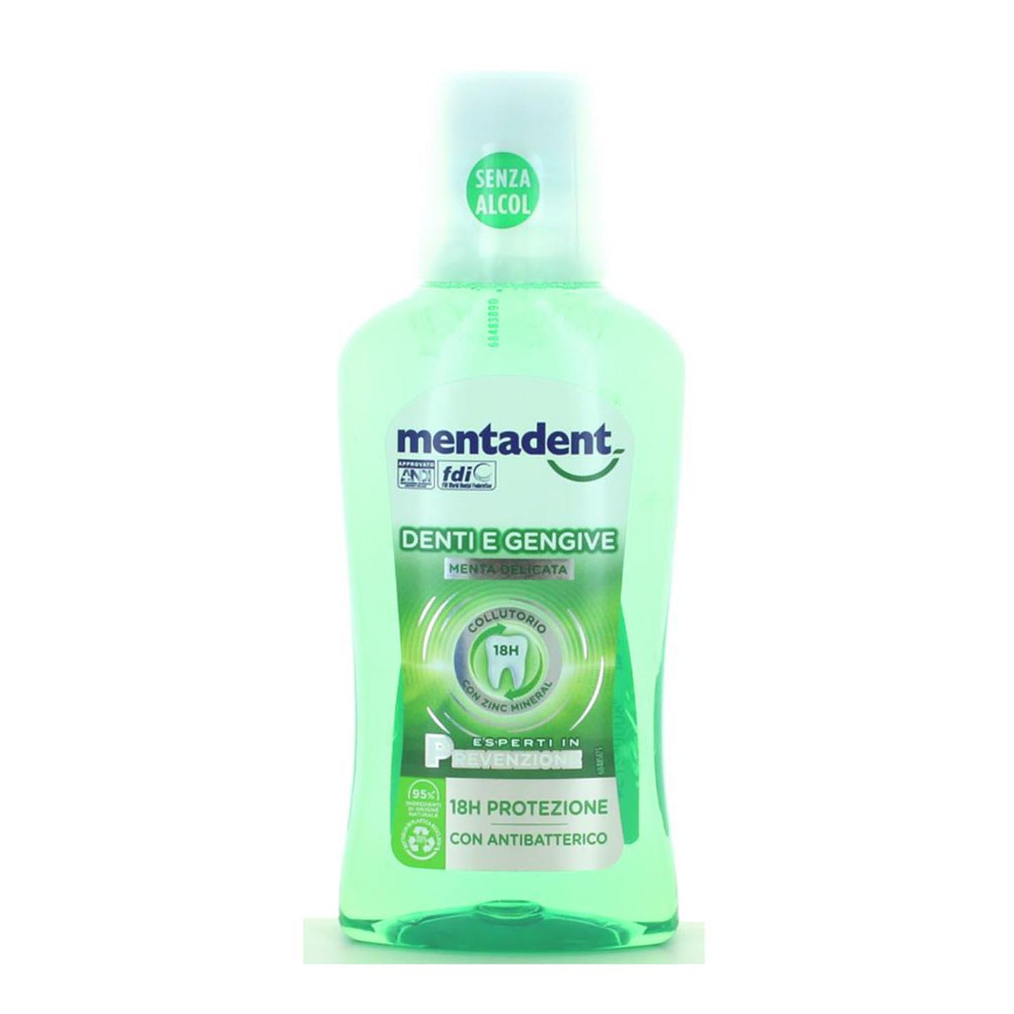Mentadent Menta Colutorio Sin Alcohol 300Ml