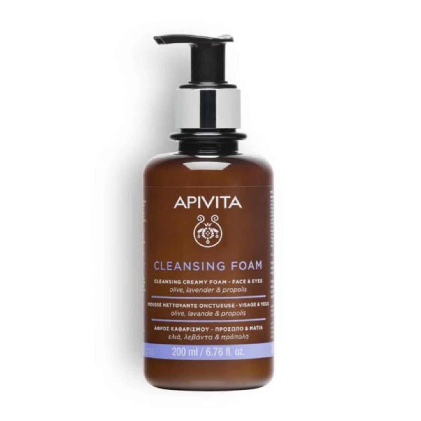 Apivita Cleansing Espuma Cremosa 200Ml