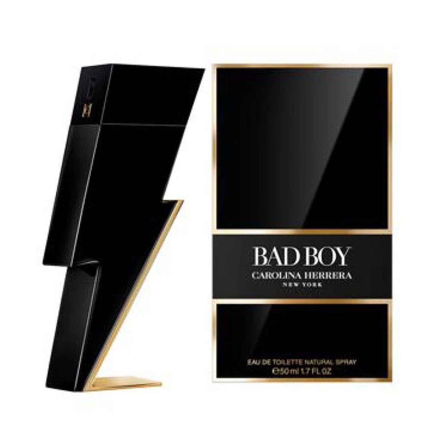 Carolina Herrera Bad Boy Eau De Toilette 50Ml Vaporizador