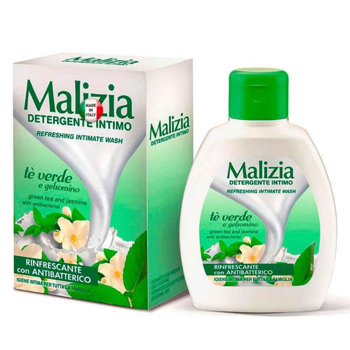 Malizia Te Verde Detergente Intimo Refrescante 200Ml