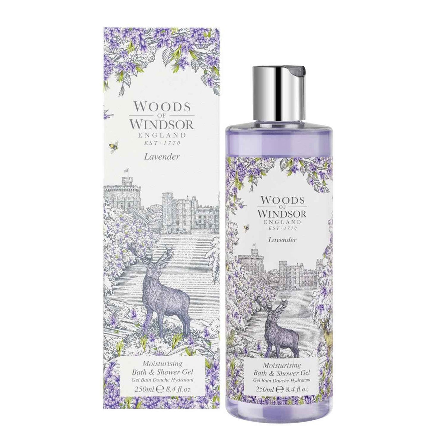 Woods Windsor Lavender Gel De Baño 250Ml