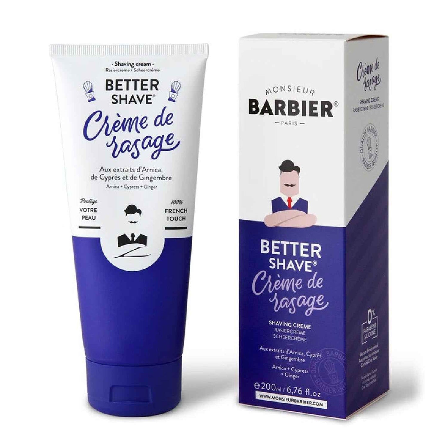 Monsieur Barbier Better Shave Creme De Afeitar 175Ml