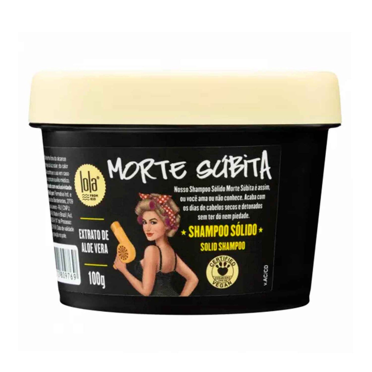 Lola Morte Subita Shampoo Solido Aloe Vera 100Gr