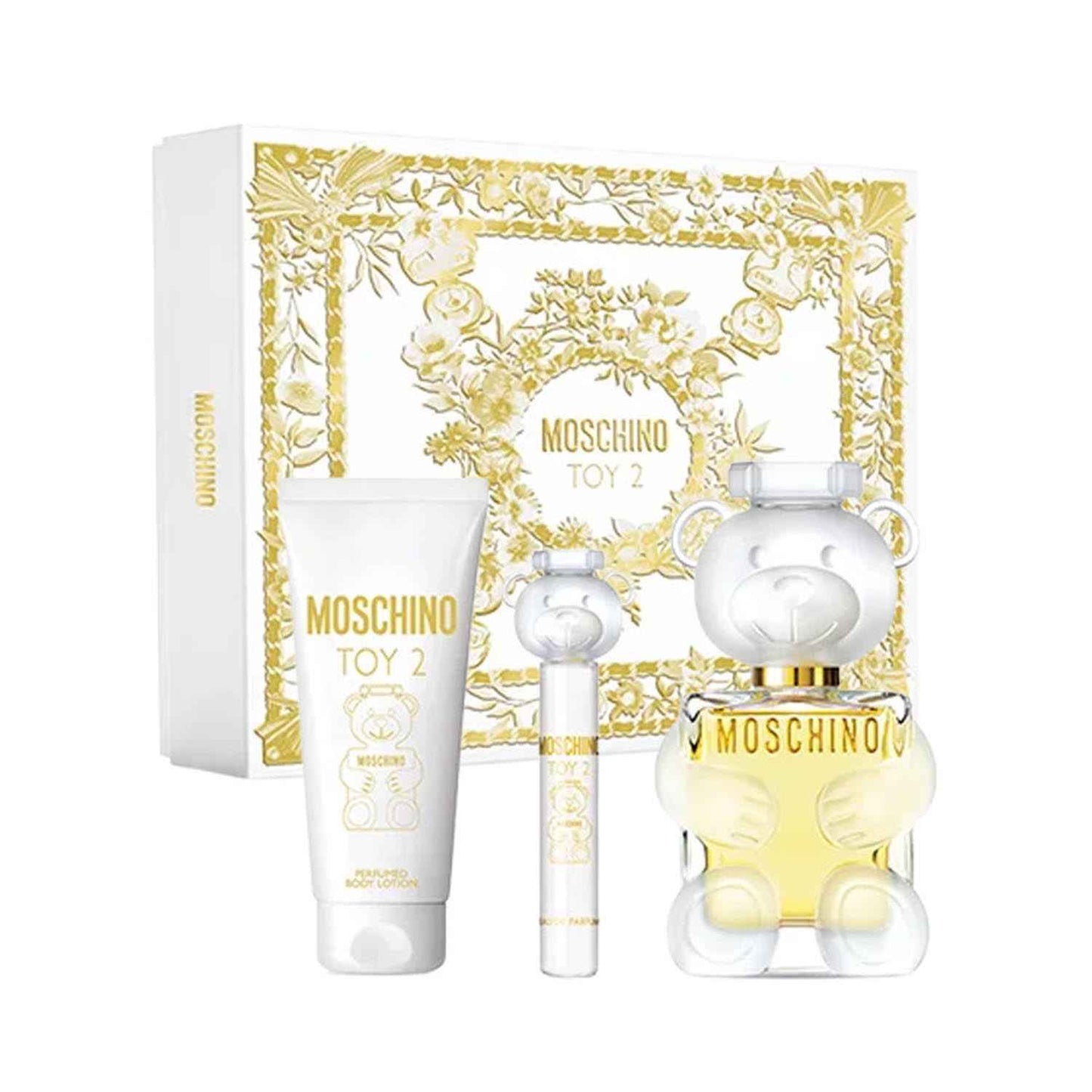 Moschino Toy 2 Eau De Parfum 100Ml Vaporizador + Locion Corporal Perfumada 100Ml + Miniatura Eau De Parfum 10Ml Vaporizador